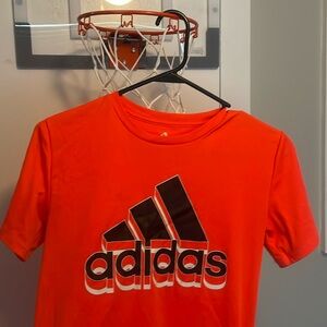 Neon Orange Adidas T-Shirt🧡
